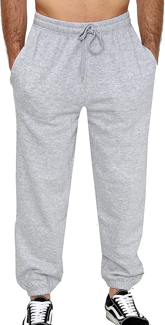 Fleece Jogging Bottoms - Greymarl