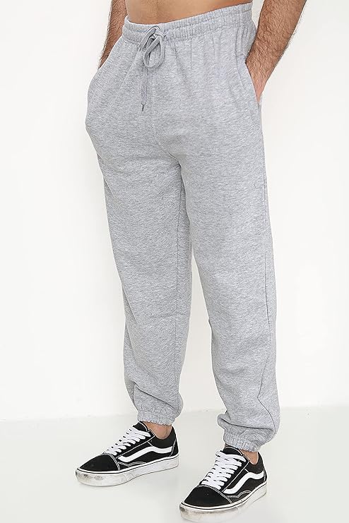 Fleece Jogging Bottoms - Greymarl