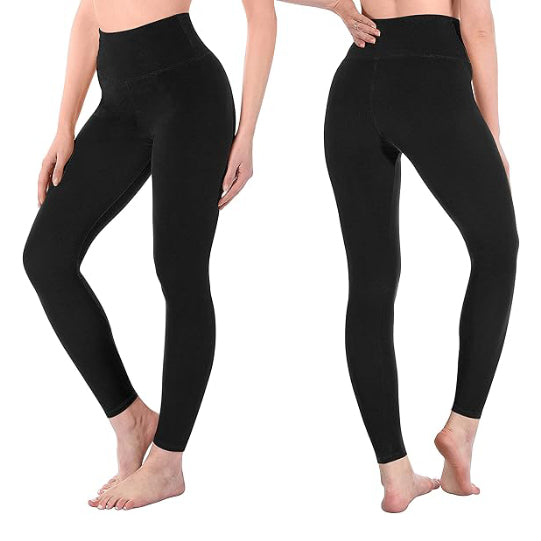 High Waisted Leggings - Black