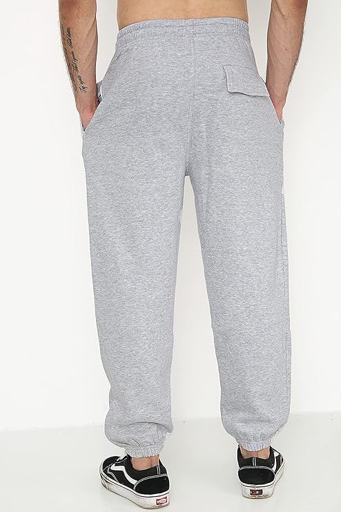 Fleece Jogging Bottoms - Greymarl